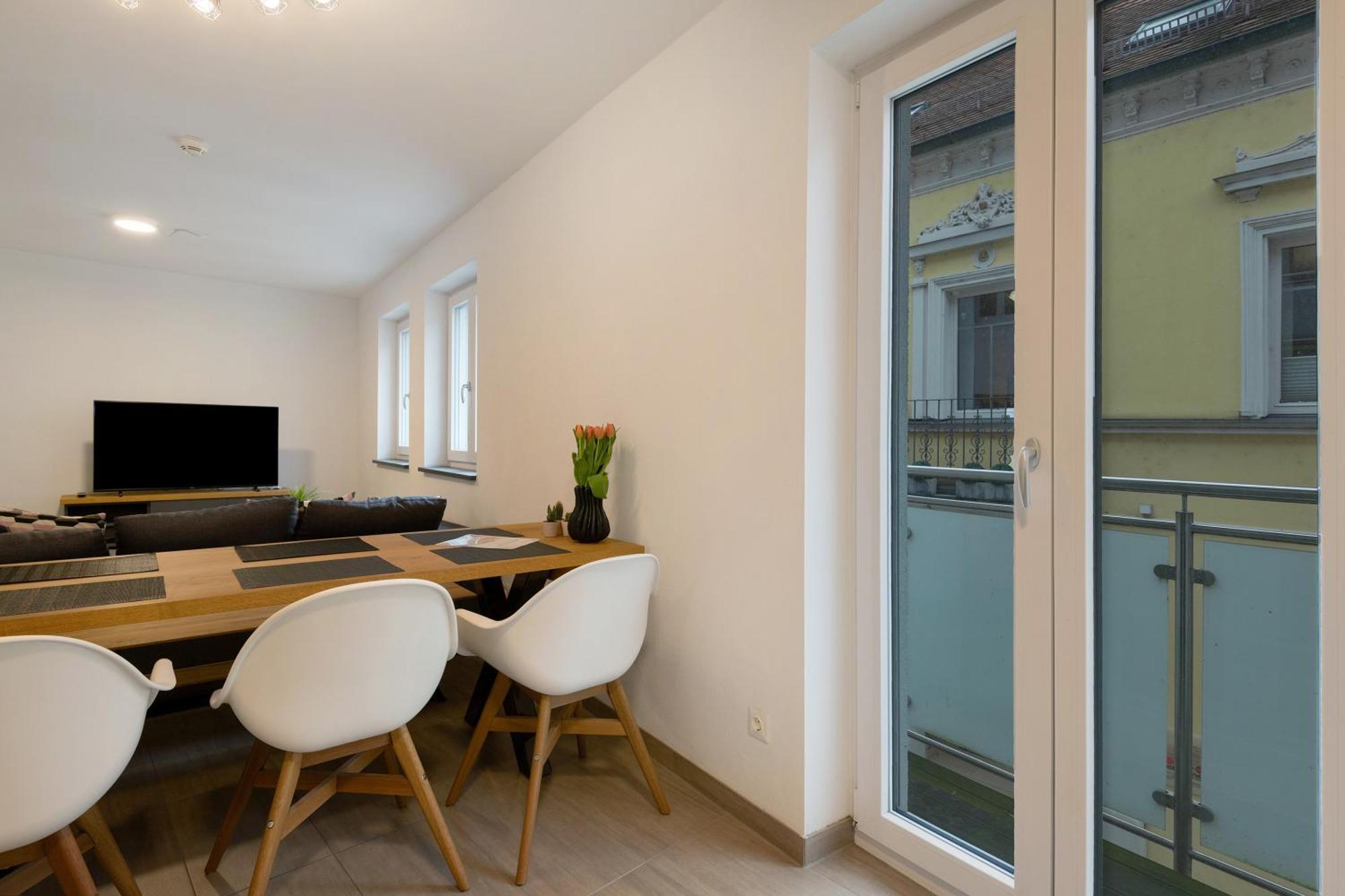 Wohnung 4 Rosenstrasse Cham Exteriör bild